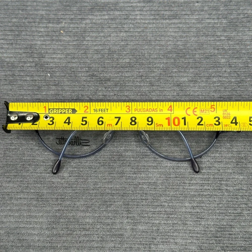 Silhouette SPX M 1948 Titan Y2K Eyeglasses Purple Blue Frames‎ Austria 46-21-135